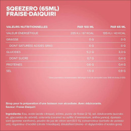 Squee Zero 65ml (Strawberry daiquiri) IronMaxx