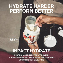 Комплекс електролітів Impact Hydrate 40serv (Raspberry lemonade) Myprotein