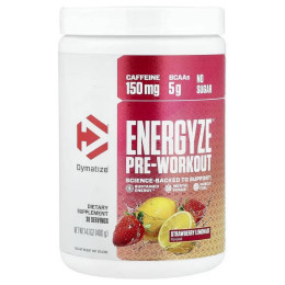 Передтренувальний стимулятор Energyze™ Pre-Workout 400 g (Strawberry Lemonade) Dymatize Nutrition