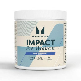 Передтренувальний комплекс Impact Pre-Workout 43serv 500g (Blue raspberry) Myprotein