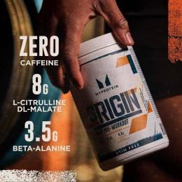 Передтренувальний комплекс Origin Pre Workout Stim-Free Sour 750g/30 serv (Watermelon) Myprotein