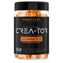 Креатин Crea-Tor 168 gummies (Апельсин) Powerful Progress