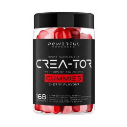 Креатин Crea-Tor 168 gummies (Вишня) Powerful Progress