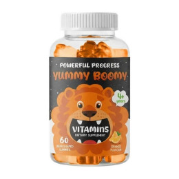 Вітаміни для дітей YUMMY BOOMY 60 gummies (Апельсин) Powerful Progress