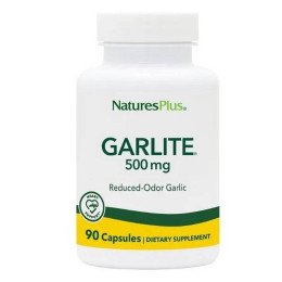 Часник Garlite® 500 mg 90 Capsules Nature's Plus