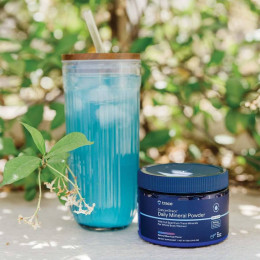Щоденні мінерали ConcenTrace®, Daily Mineral Powder 132g (Natural Blue Acai) Trace Minerals Research