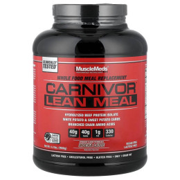Протеїн Carnivor™ Lean Meal 1980 g (Mocha Latte) MuscleMeds