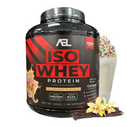 Протеїн Iso Whey Protein 2000g (Milkshake) All Sports Labs