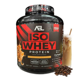 Протеїн Iso Whey Protein 2000g (Iced coffee) All Sports Labs