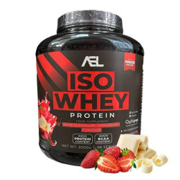 Протеїн Iso Whey Protein 2000g (Strawberry white chocolate) All Sports Labs