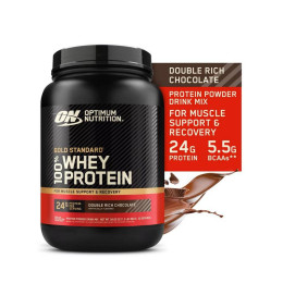 Протеїн Gold Standard 100% Whey 680g (Double Rich Chocolate) Optimum Nutrition