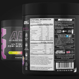 Передтренувальний стимулятор Applied Nutrition ABE (All Black Everything) 375 g (Sour Gummy Bear) Applied Nutrition