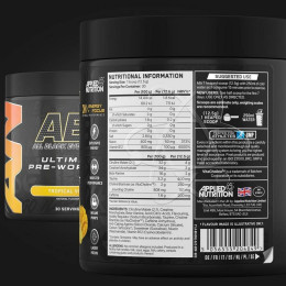 Передтренувальний стимулятор Applied Nutrition ABE (All Black Everything) 375 g (Tropical) Applied Nutrition
