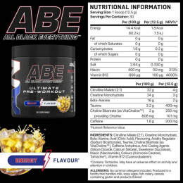 Передтренувальний стимулятор Applied Nutrition ABE (All Black Everything) 375g (Energy Flavour) Applied Nutrition