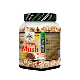 Мюслі без цукру Mr.Popper´s LowCarb Protein Müsli 500g (Chocolate Banana) Amix Nutrition