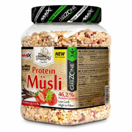 Мюслі без цукру Mr.Popper´s LowCarb Protein Müsli 500g (Chocolate Banana) Amix Nutrition