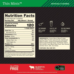 Протеїн Optimum Nutrition Gold Standard 100% Whey 680g (Thin Mint Cookie) Optimum Nutrition