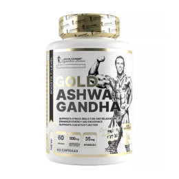 Ашваганда Kevin Levrone Gold Ashwagandha 500 mg (35 mg вітанолідів) 60 caps Kevin Levrone