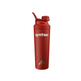 Сталевий шейкер Syntrax Steel Aerobottle 946ml (Red) Syntrax
