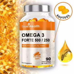 Риб'ячий жир True Health Omega 3 Forte DPH 500 / EPA 250 90 softgel