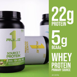 Протеїн Rule 1 Source 7 Protein 819gram (Pistachio ice cream) Rule 1