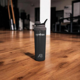 Сталевий шейкер Syntrax Steel Aerobottle 946ml (Black) Syntrax