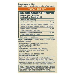 Куркумін Himalaya Curcumin Complete® 30 Vegetarian Capsules Himalaya