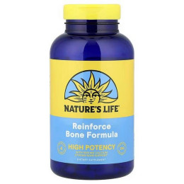 Комплекс для кісток Nature's Life Reinforce Bone Formula 250 Capsules Nature's Life