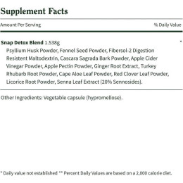 Комплекс для детоксикацї Snap Supplements Detox Blend Advanced Cleansing 60 Capsules
