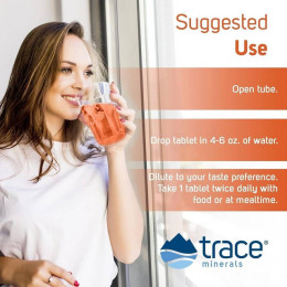 Магній Trace Minerals Research Magnesium Effervescent 10 tabl (Orange) Trace Minerals Research