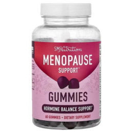 Підтримка при менопаузі SMNutrition Menopause Support Gummies 60 Gummies (Black Currant)
