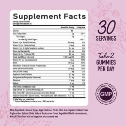 Підтримка при менопаузі SMNutrition Menopause Support Gummies 60 Gummies (Black Currant)