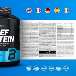 BEEF Protein 1816g (Strawberry) BioTech