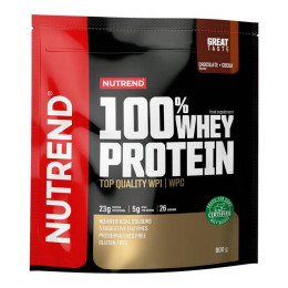 Протеїн Nutrend 100% Whey Protein 800g (Chocolate+cocoa) Nutrend