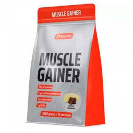 Гейнер Sporter Muscle Gainer 1000g (банан) Sporter