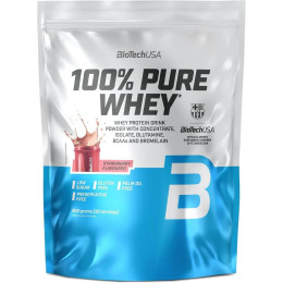Протеїн BioTech 100% Pure Whey 900 g (Strawberry) BioTech