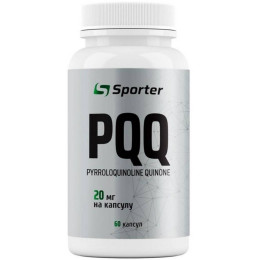 Пірролохінолінхінон Sporter PQQ 20 мг 60 капс Sporter