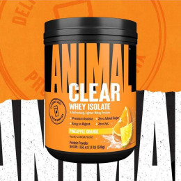 Ізолят протеїну Universal Animal Clear Whey Isolate 500g (Pineapple Orange) Universal