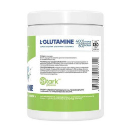 Амінокислота глутамін Stark Pharm L-Glutamine 400g Stark Pharm