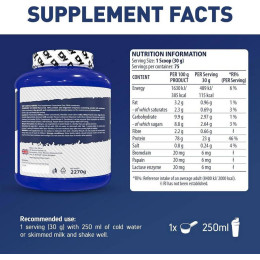 Протеїн DORIAN YATES NUTRITION WHEY TEMPRO PROTEIN COMPLEX 2270 G (COCONUT MILK) Dorian Yates