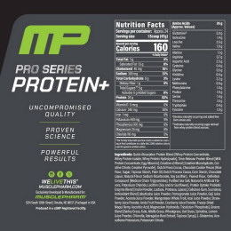 Протеїн Muscle Pharm Pro Series Protein+ 1100g (Chocolate Chunky Monkey) MusclePharm