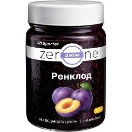Джем Sporter Zero One фруктовий 300 г (Ренклод) Sporter