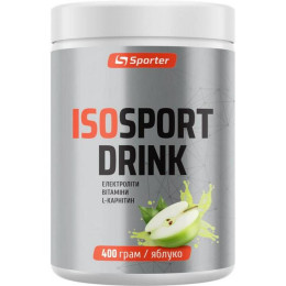 Ізотонік Sporter Iso Sport Drink 400g (apple) Sporter