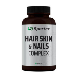 Комплекс для волосся, шкіри та нігтів Sporter Hair Skin & Nails 90 капс Sporter