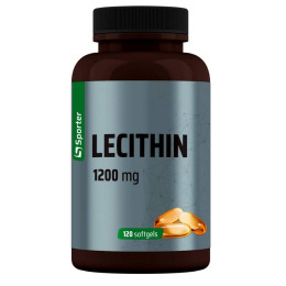Лецитин Sporter Lecithin 1200 мг 120 софт гель Sporter