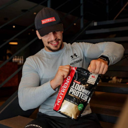Протеїн Nutrend 100% Whey Protein 800g (Banana+strawberry) Nutrend