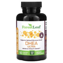 ДГЕА Forest Leaf DHEA Ultra 100 mg 90 Vegetable Capsules