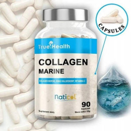 Колаген True Health Collagen Marine + Hyaluronic + Vitamin C 90 caps