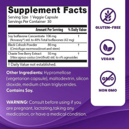 Комплекс підтримка під час менопаузи Doctor's Best Women's Menopause Support 30 Veggie Caps Doctor's Best