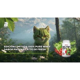 100% Pure Whey 900g (Strawberry matcha latte (limited) BioTech